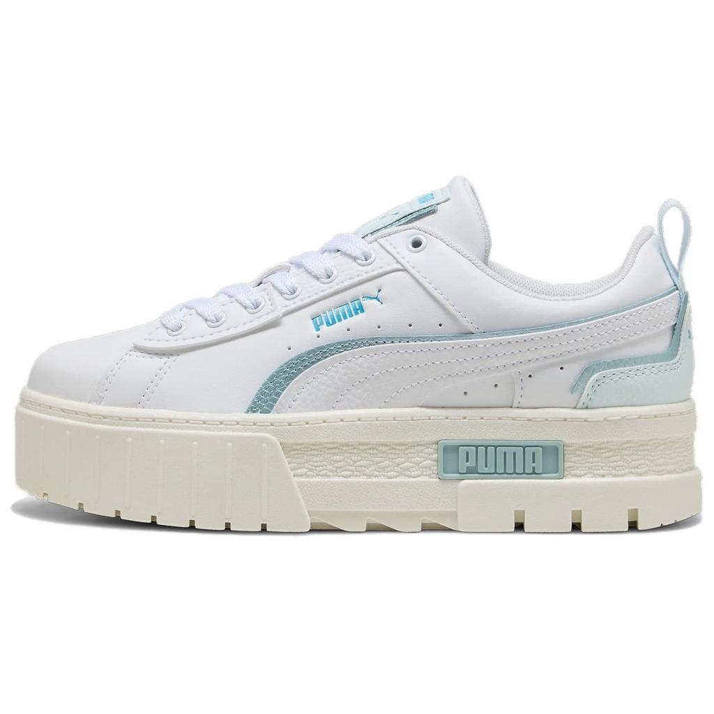 PUMA Mayze Low top Skateboard Shoes Women's White Blue 399155-01