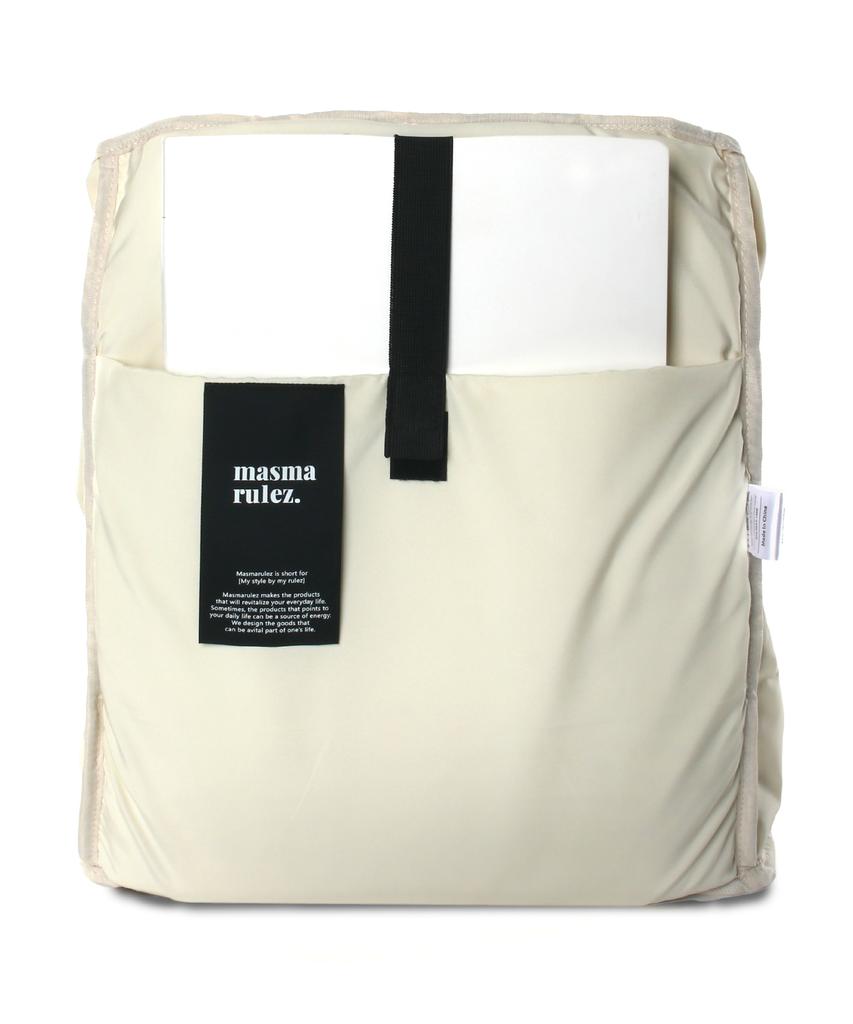 Masmarulez String Flap Backpack_Ivory