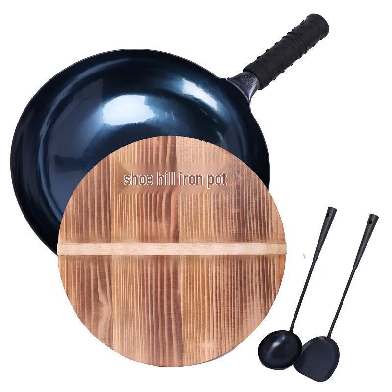 JWD Wrought Iron Wok Set