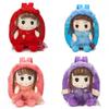 Princess Series Plush Girl Backpack With Breathable Nylon And Adjustable Straps For Toddlers And Preschoolers