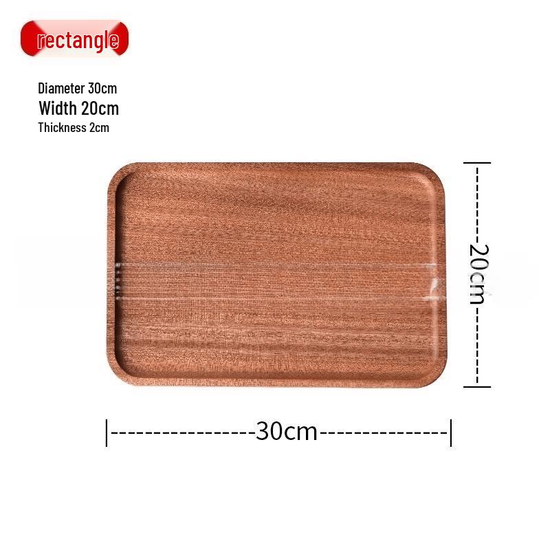 Youxia Black Sandalwood Serving Platter & Cutting Board