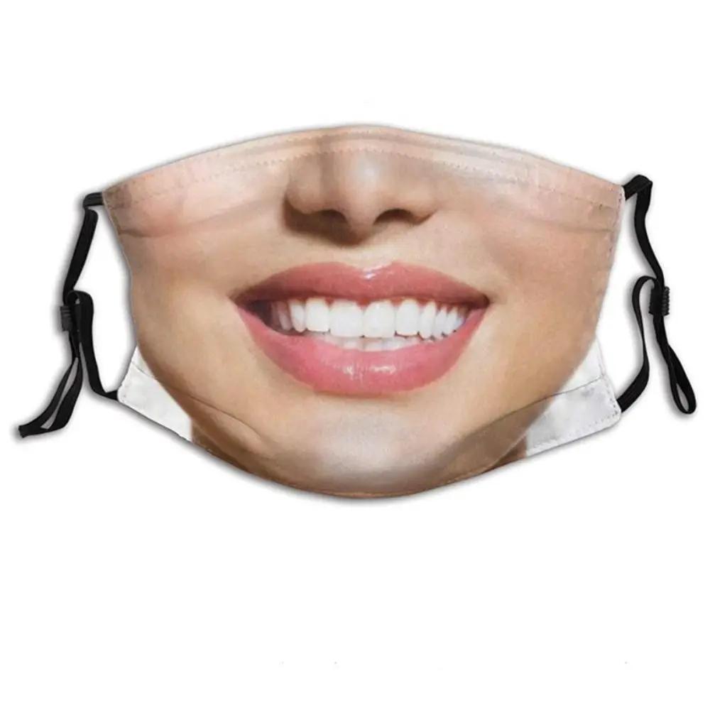 3D Three-dimensional Mask Personality Creative Social Funny Imitation Facial Expression Dance Cotton Printed Mask