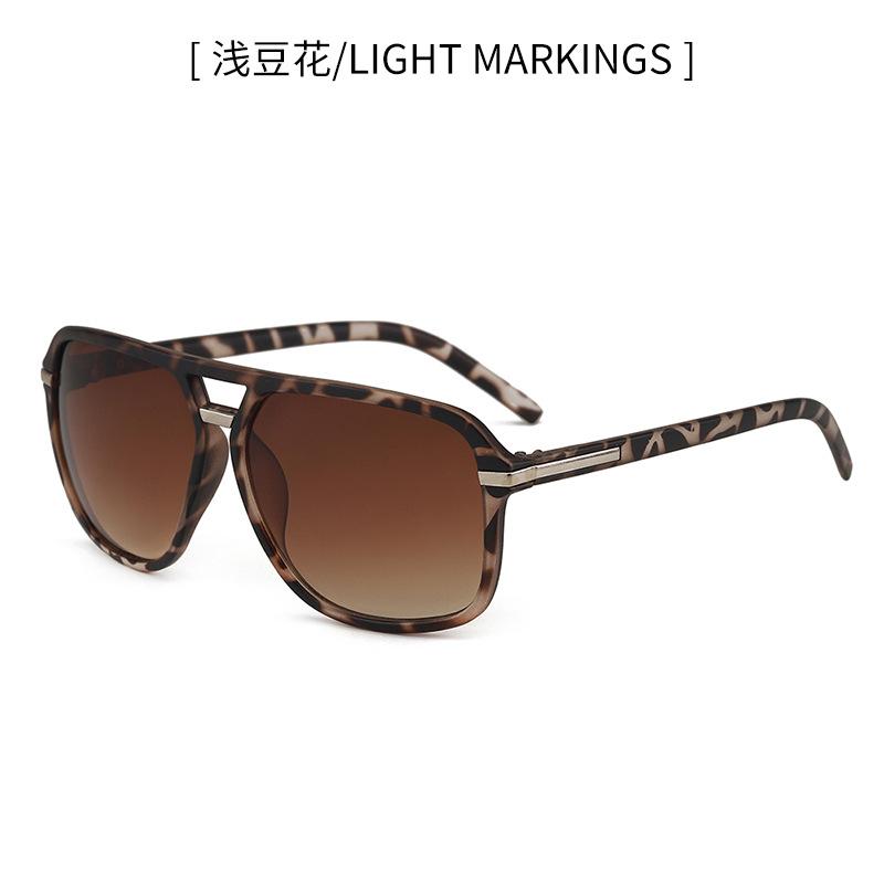 Vintage Large Frame Square Sunglasses Women Brand Designer Fashion Sun Glasses Men's Outdoor Driving Eyewear UV400