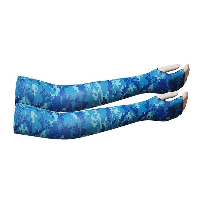 Wholesale Adult's Cooling Arm Sleeves Long Fingerless Gloves Anti-Slip Sun Protection Arm Sleeves