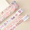 20 Rollen Washi Tape Set mit niedlichen Pflanzen- und Blumenmustern, Dekoratives Masking Tape geeignet für Scrapbooking und Notizbücher
