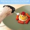 Utensil Holder Hand Strap Adjustable Hand Strap For Holding Utensils Grip Aid Eating Assistance Cuff For Support Weak Grip Daily