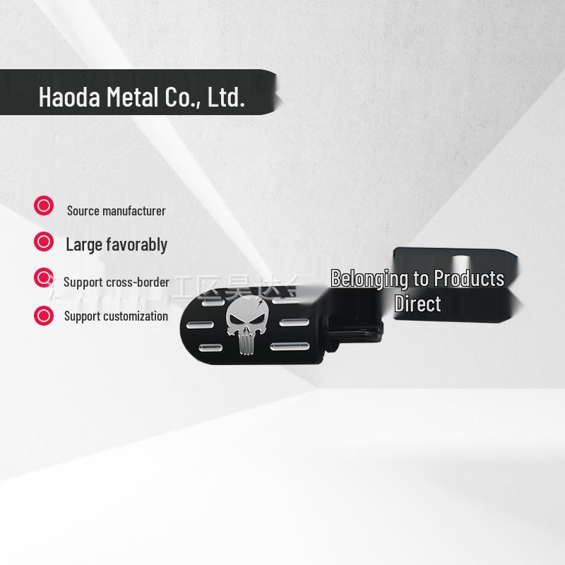 

Compatible Aluminum Alloy Skull Punisher Non-Slip Foot Pedals for Cangyun 500