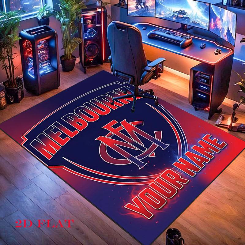Custom Melbourne Fc Carpet Rug for Living Room Bedroom Home Sofa Decoration,Kids play Nonslip Floor Mat