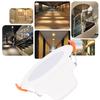 6000K AC90-265V LED Ceiling Light Downlight with Intelligent Radar Sensor for Corridor Balcony