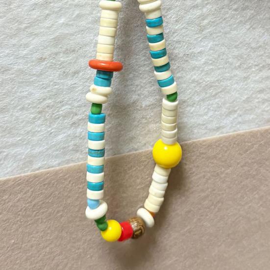 Handy-Kette Handgemacht Retro-Perlen Farbkombination Dickes Lanyard Anti-Verlust Sicherer Handy-Riemen Handy-Zubehör