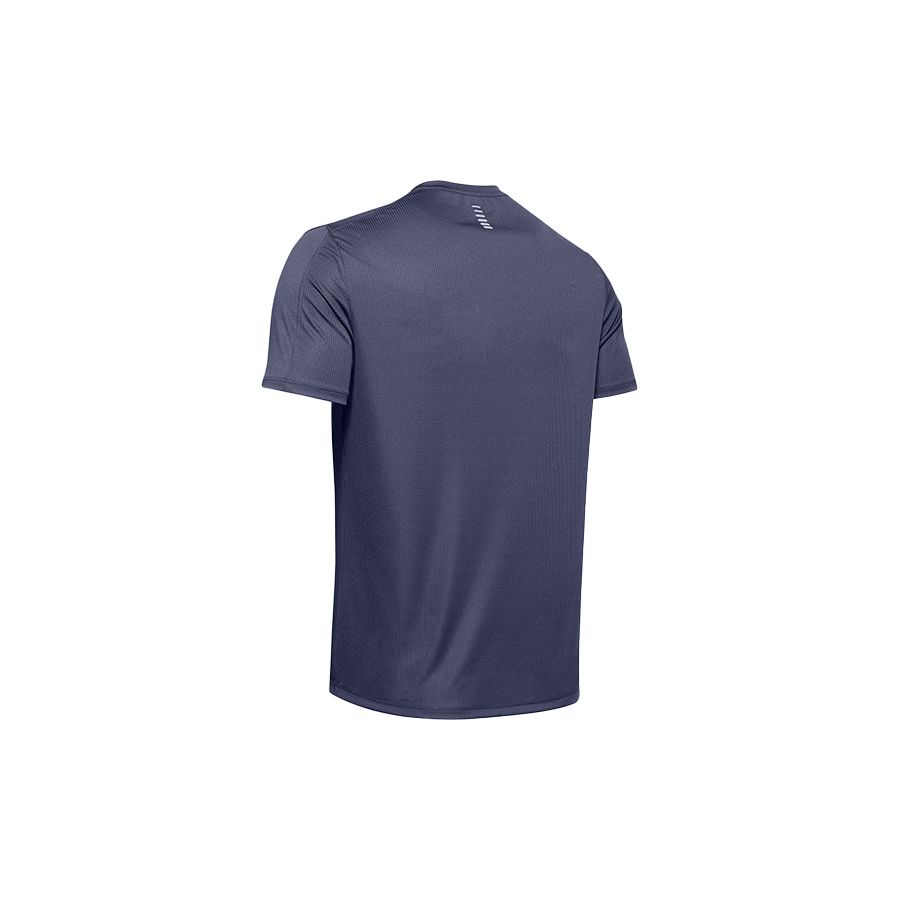 Under Armour Stride Running T-Shirt Men Tops Blue 1326564-497