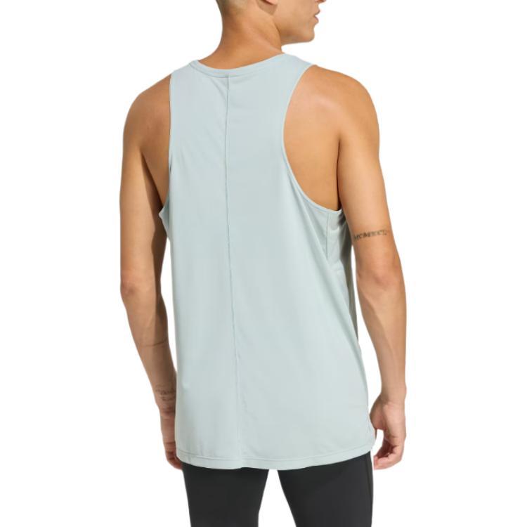 Adidas Climacool Logo Round Neck Sleeveless Vest Men Tops JZ7729