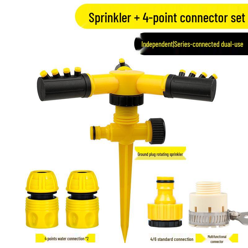 360° Rotating Sprinkler for Gardens and Lawns – Automatic Irrigation System