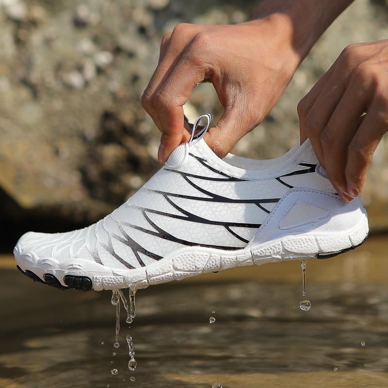 Pánské Dámské Boty na Vodní Sporty Nazouvací Rychleschnoucí Aqua Boty Plážové Surfařské Plavecké Boty Bosé Venkovní Brodivé Tenisky