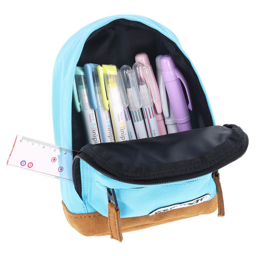 Sunstar Stationery OUTDOOR Pencil Case Backpack BLUE S1427385