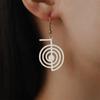  Cho Ku Rei Drop Earrings Stainless Steel Reiki Protection Healing Chokurei Earring Sacred Geometry Energy Amulet Jewelry
