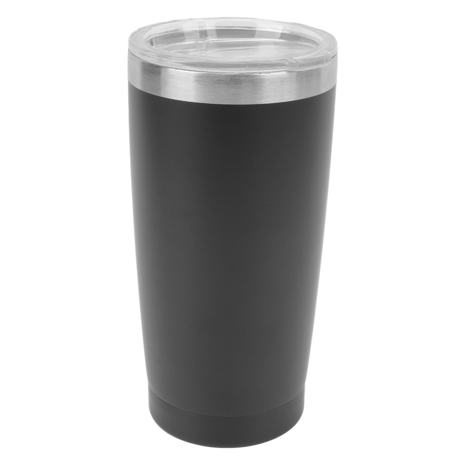 20oz Stainless Steel Insulated Coffee Mug Keeping Cold Warm Stainless Steel Insulated Water Bottle Black