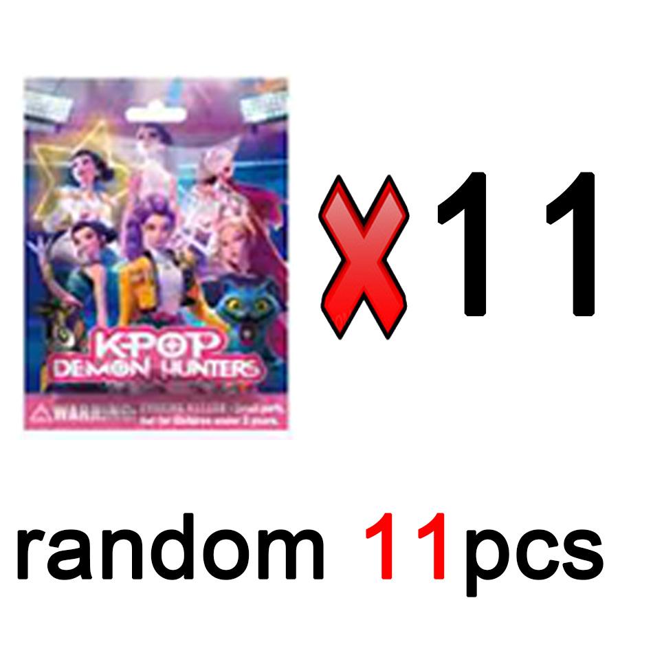 Anime Kpop Demon Hunters  blind box Figure Model Toy Cartoon Gaming Desk Decoration Collection for Kids Mystery Box Model Gift