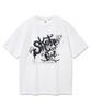 ALVINCLO Skeleton Skater Oversized Short Sleeve T-Shirt Ast4751 (3 Colors)