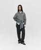 Hoite Het Mohair Polo Knit (Charcoal)