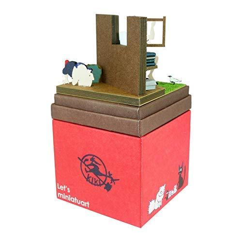 Sankei Studio Ghibli Mini Kiki's Delivery Service Ursula & Kiki Papercraft Kit MP07-92