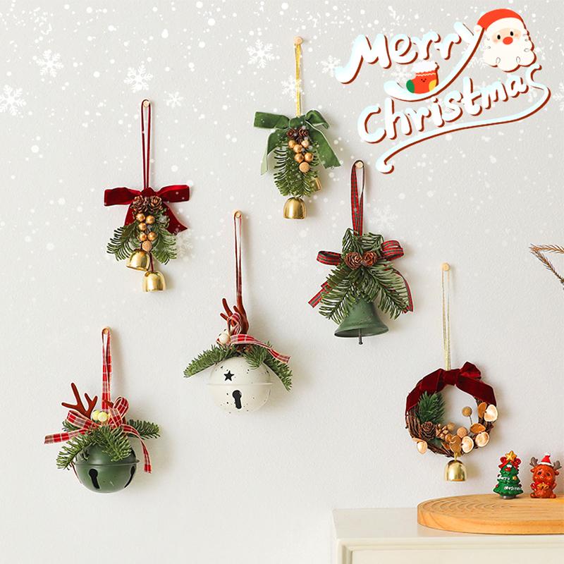 Christmas Deer Antler Design Home Decoration Pendant Wall Hanging Christmas Decorations Xmas Atmosphere 20cm