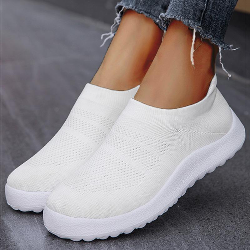 Sneakers Women Slip On Sock Ladies Flat Shoes Women Shoes  New Casual Shoes Sneakers For Women Fashion Comfortable Vulcanize