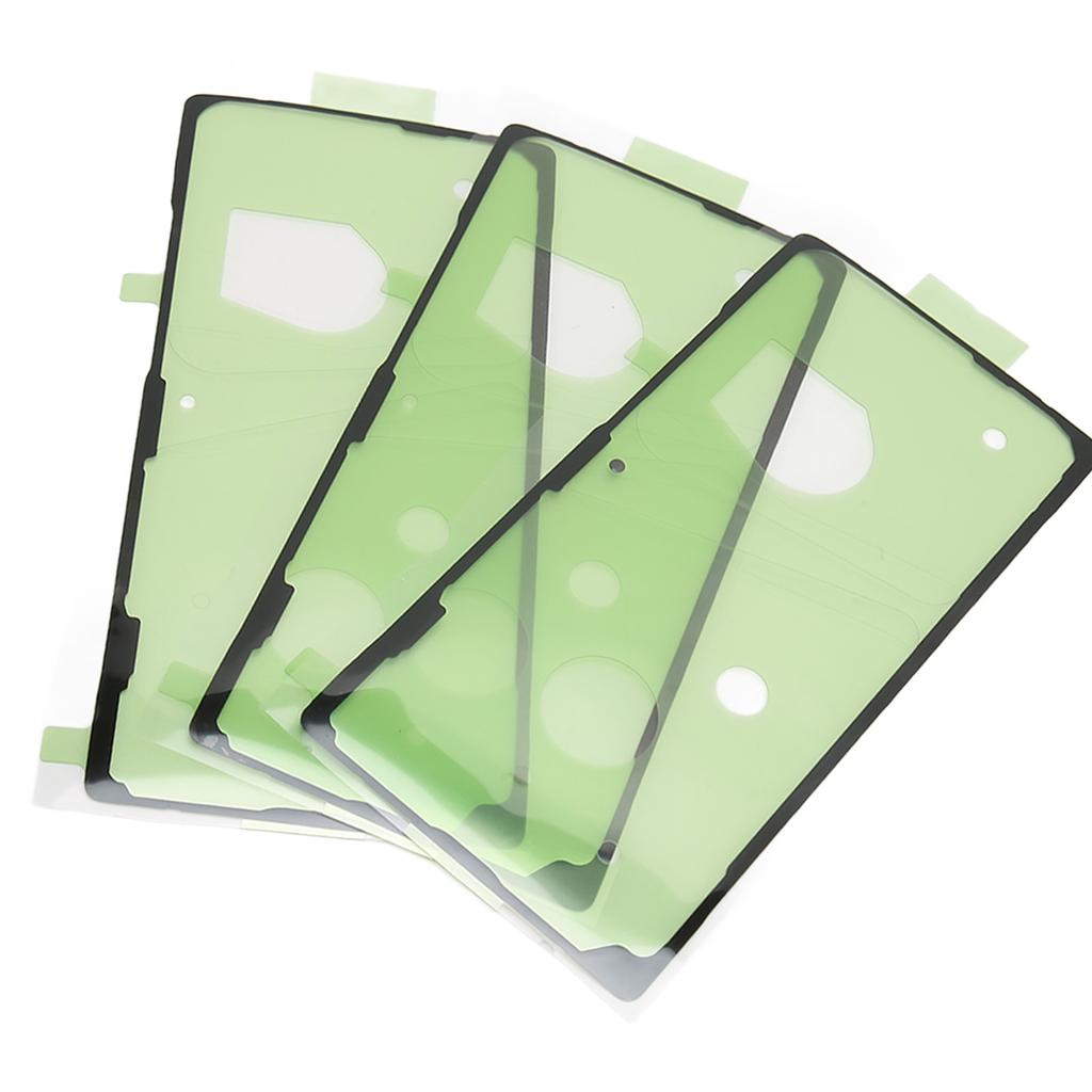 Battery Back Cover Sticker Pre Cut Double Sided Phone Battery Rear Cover Adhesive for Galaxy Note 20 Ultra 5G N986 3pcs