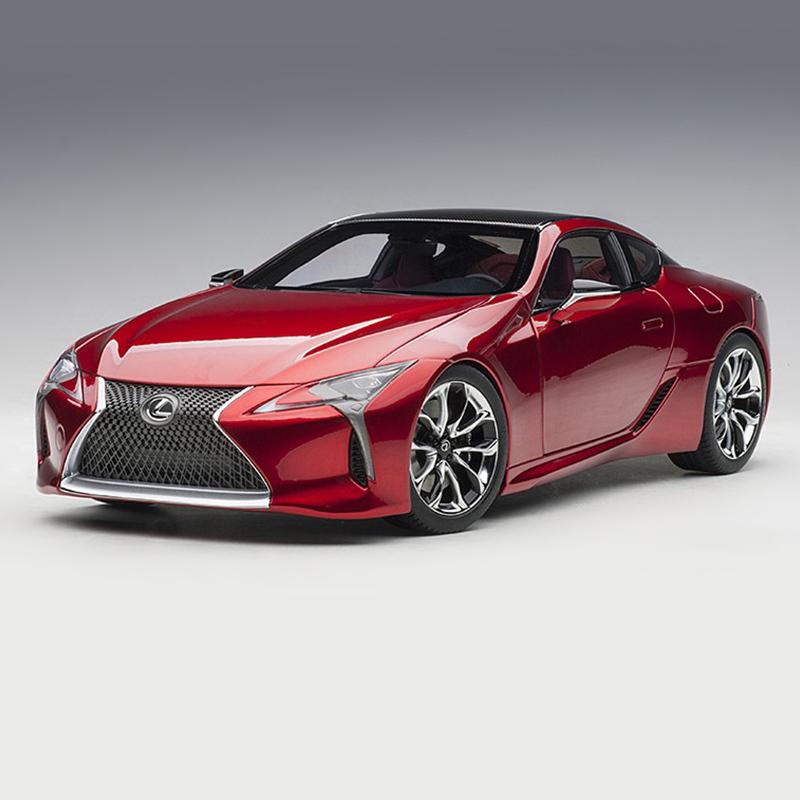 1/32 LEXUS LC500 Alloy Sports Car Model Diecast Metal Toy Racing Vehicle Car Model Simulation Sound and Light Collection Children Gift