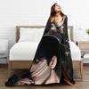 Zhang Linghe Blanket  Picnic Flannel Throw Blanket For Living Room Warm Soft Design Quality Bedspread Gift Idea