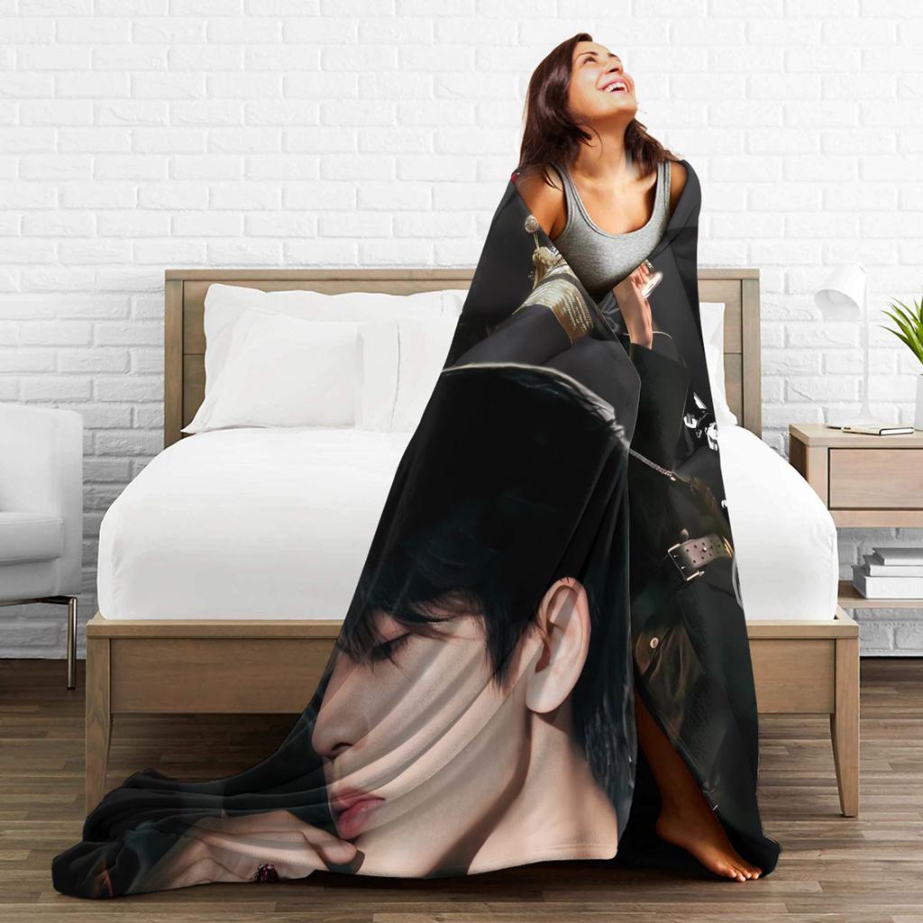 Zhang Linghe Blanket Picnic Flannel Throw Blanket For Living Room Warm Soft Design Quality Bedspread Gift Idea