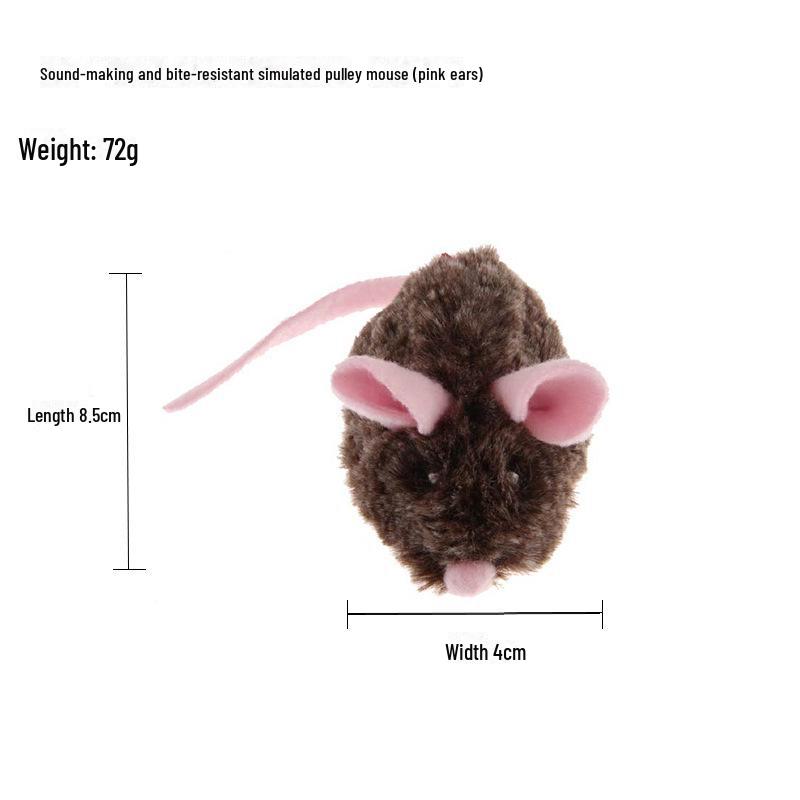 GiGwi Cat Teaser Feather Toy: Interactive Teething Sound Toy for Cats with Bird and Mouse Simulation.