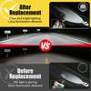 Car Headlight Cover Suitable for BMW 3 Series E90 2005-2012 (high-end with Lens), Car Headlight Lens Replacement Cover