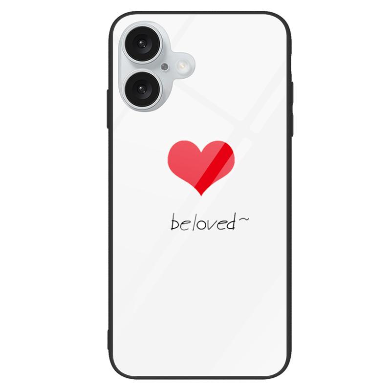 

Чехол для iPhone 16 Закаленное стекло+ПК+ТПУ Легкий протектор для телефона Beloved