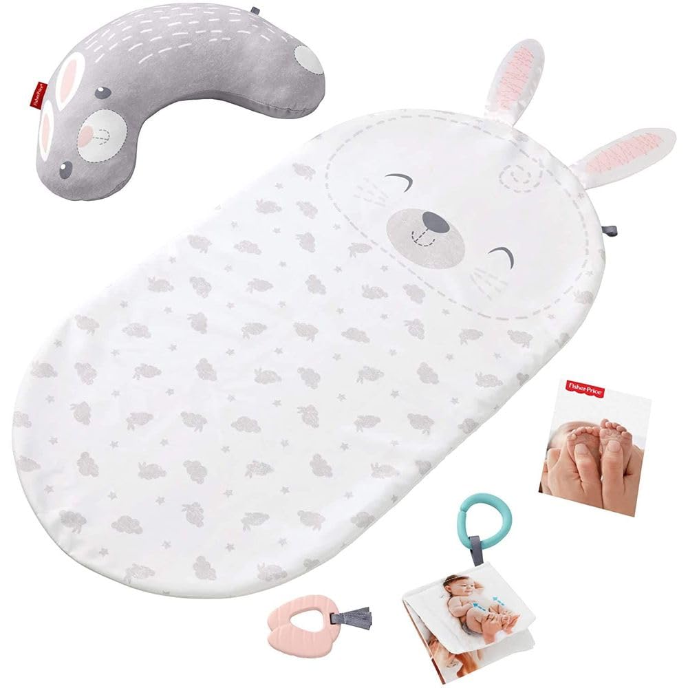 

Fisher Price Детский развивающий коврик Развивайте чувства вашего кролика! месяцы и GJD32 - чувства! [0 месяцев] [тканевая игрушка] [прорезывание зубов] [формирование привязанности] белый