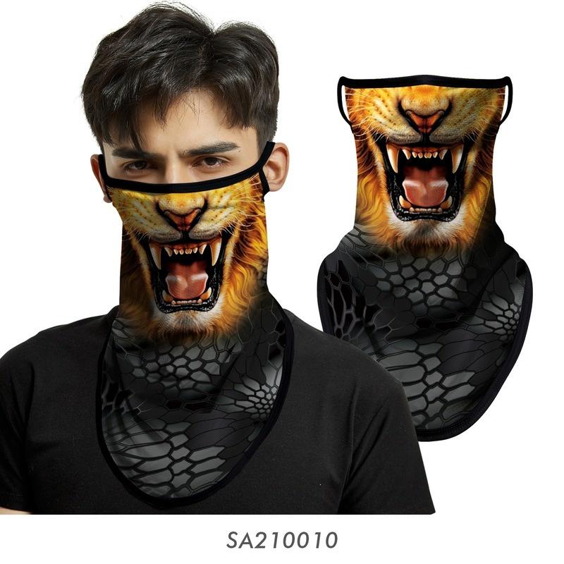 Cache-Cou Masque Bandana Moto Punisher Crâne Tête De Mort - Écharpe Tube Microfibre Respirante Multifonctions Pour Motard