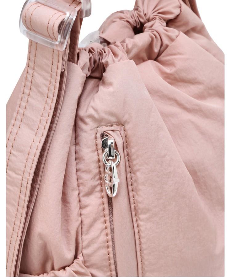 Athe Vanessabruno [Ruban] Pink Ribbon Petite Backpack And Shoulder Bag Mini Aaba6E941P2