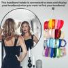 Multi Functional Felt Headbands Organizer Hairclips Display Stand for Women Girl
