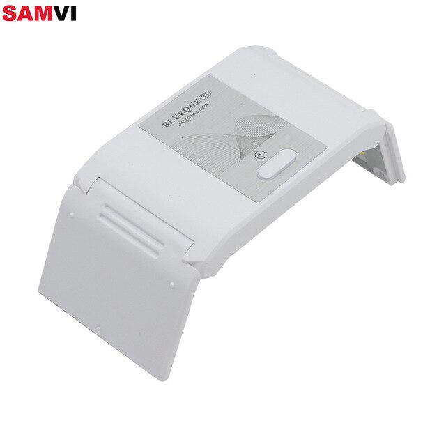 

Портативная складная УФ-лампа для сушки ногтей, лампа для сушки геля, USB-лак для фототерапии УФ-геля белый