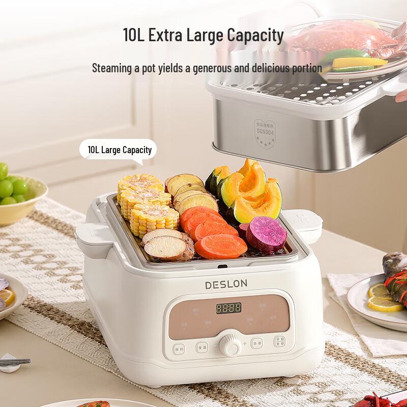 Wielofunkcyjny parowar elektryczny Deselang