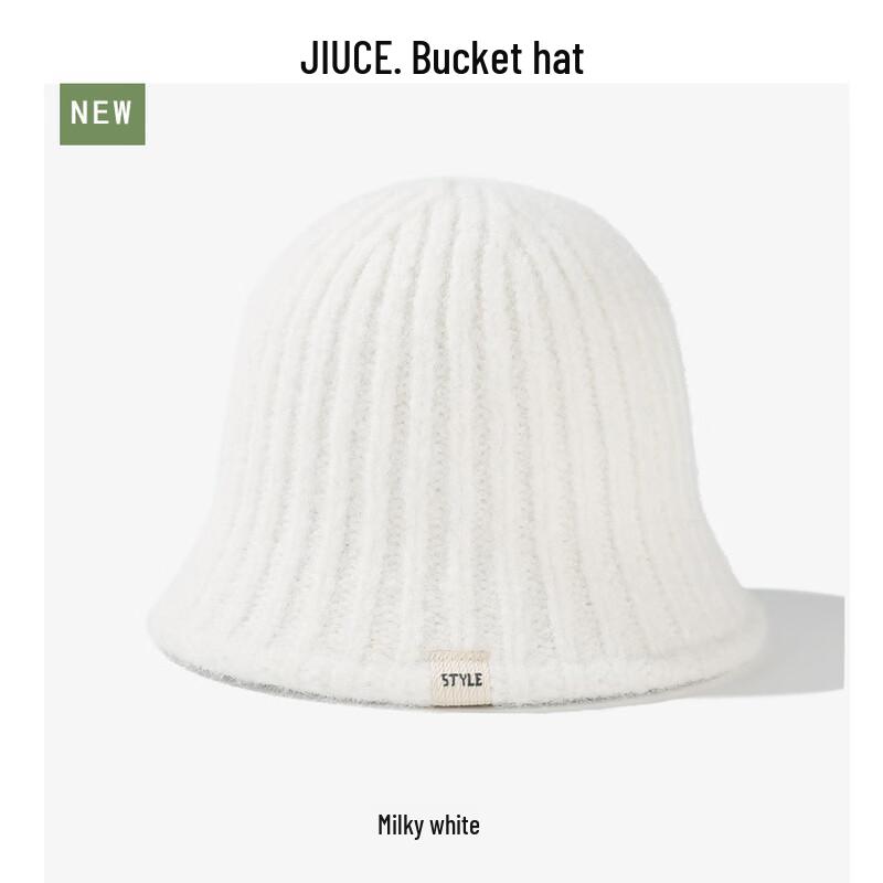 Autumn/Winter Solid Color Warm Bucket Hat
