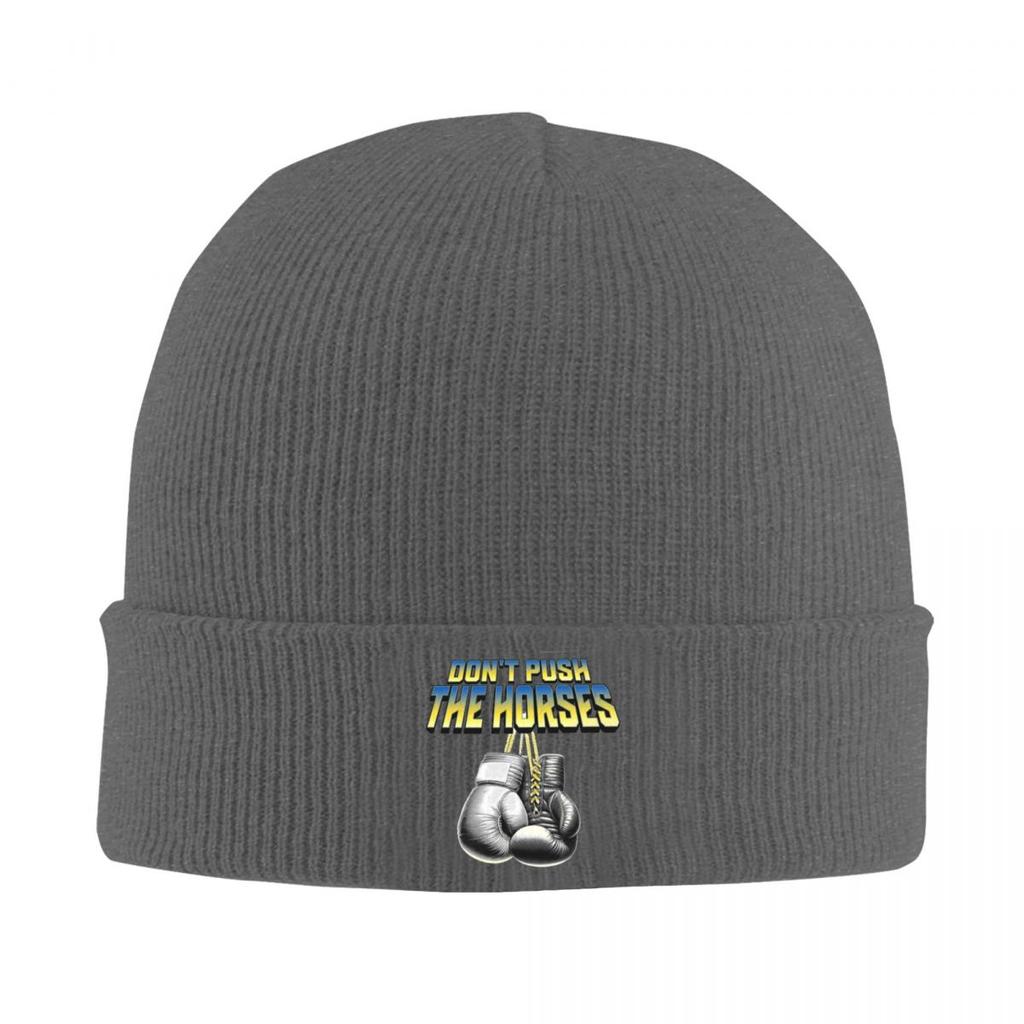 Dont Push The Horses Warm Knitted Cap Winter Knit Bonnet Hat Skullies Beanies Hip Hop Caps for Unisex