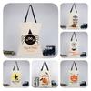 Durable And Stylish Halloween Candy Bag With Pumpkin Design For Party Favors And Gifts