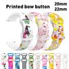 Cinturino in Silicone con Stampa Oroscopo 20/22mm per Samsung Galaxy Watch6 Per Huawei GT4 Cinturino Fibbia a Farfalla