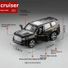 2026 Neues 1/32 Maßstab Simulation Legierung Land Cruiser LC300 Automodell Großes Gelände-SUV Kinderspielzeugauto Sammlerstück Dekoration Rückziehmotor