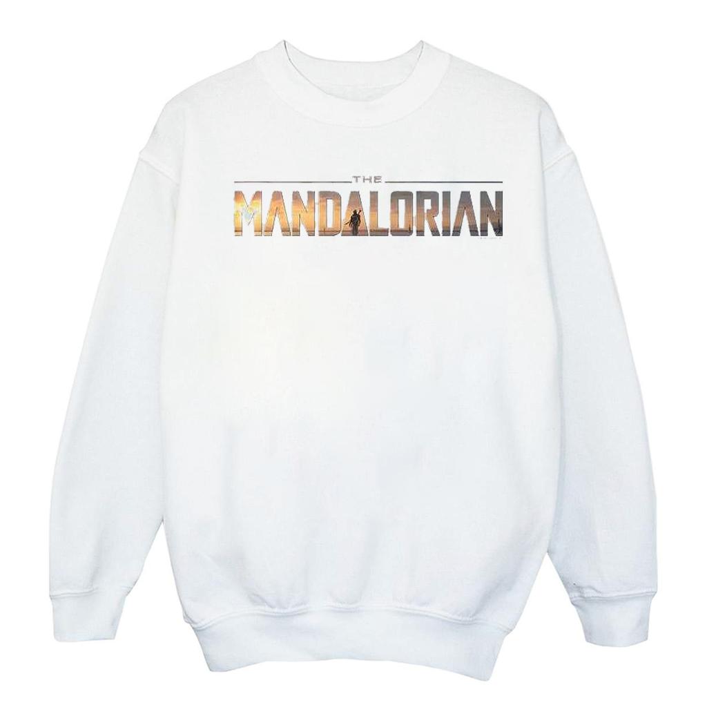 STAR WARS Womens/Ladies The Mandalorian Series Logo Sweatshirt