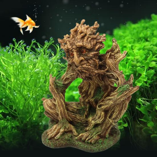 

Ствол искусственного дерева, укрытие, пещеры, аквариум, ландшафтный дизайн, моделирование, коряга, аквариум, смола, украшение для рокария, принадлежности для аквариума