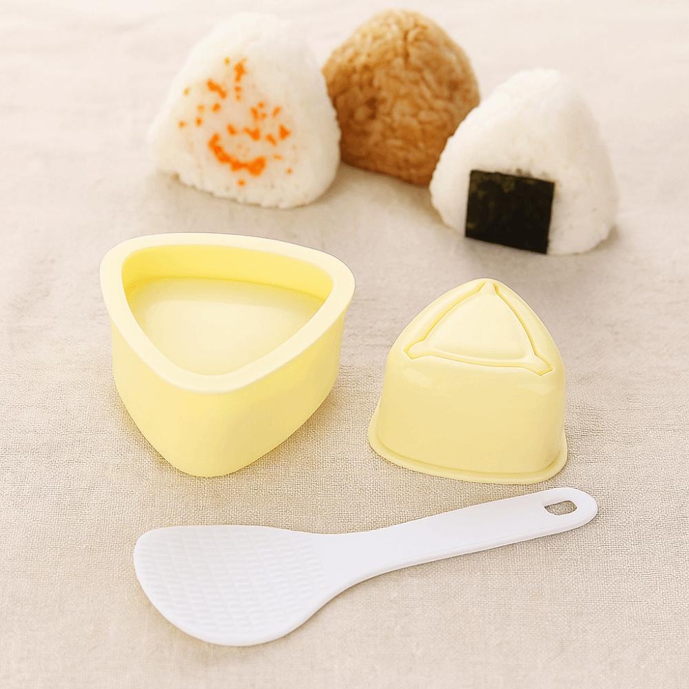 3Pcs/Set Triangular DIY Sushi Mold Plastic Rice Ball Mold Practical Baby Rice Molds Kitchen