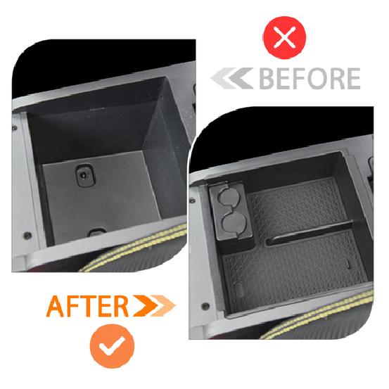 FOR 2010 To TOYOTA 4RUNNER CENTER CONSOLE STORAGE BOX ARMREST ORGANIZER TRAY