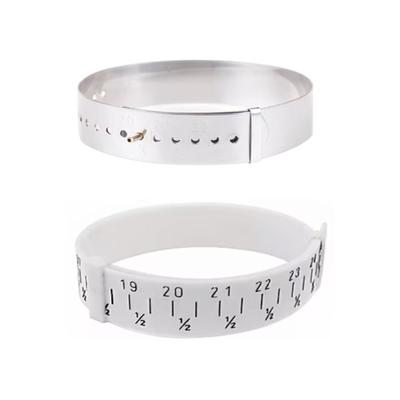 Calibro a cursore regolabile, Misura in metrico, Strumento da gioielliere usato per misurare le dimensioni del polso per bracciali, bangle e polsini